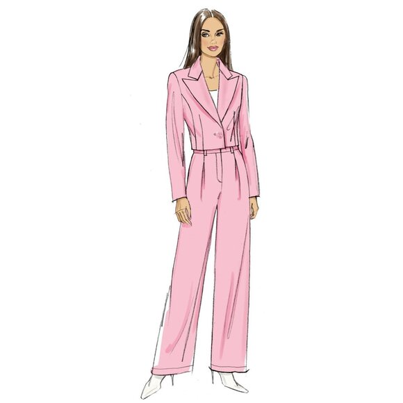 Butterick Sewing Pattern B7012 R12242 Jacket Skirt Pants Career Size 8-16 - Picture 3 of 6